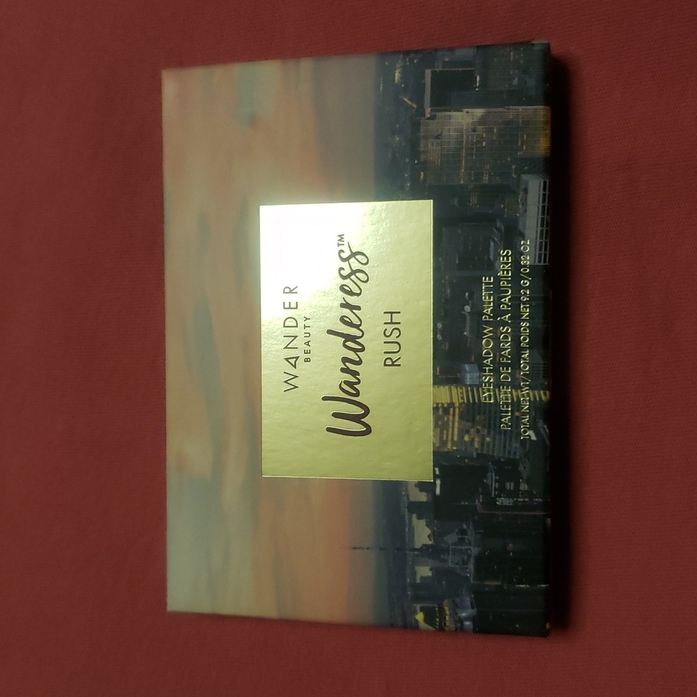 Wander Beauty Wanderess Rush Palette with Gold Accents